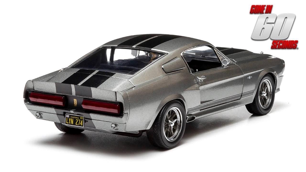FORD MUSTANG Shelby GT500 Eleanor 1967 60 Secondes Chrono GREENLIGHT 1/18