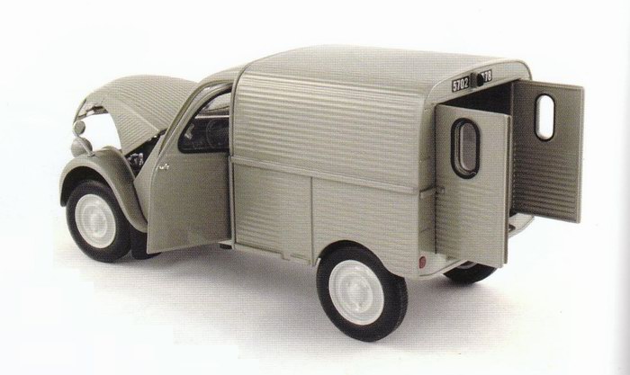 2cv camionnette 1/18