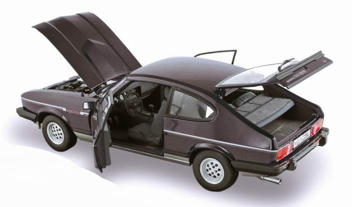 FORD Capri Mk3 2.8 Injection 1983 Noir & Argent NOREV