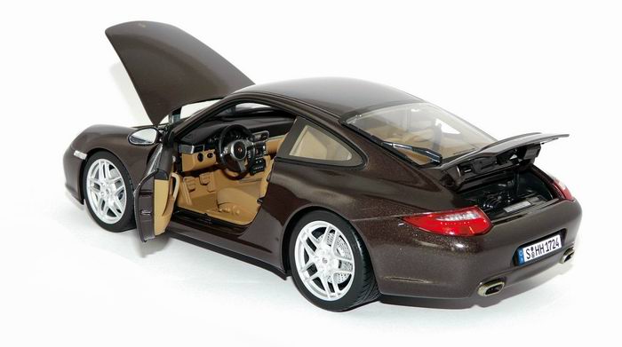 PORSCHE 911 Carrera Macadame Métallique 2008 NOREV 1/18ème