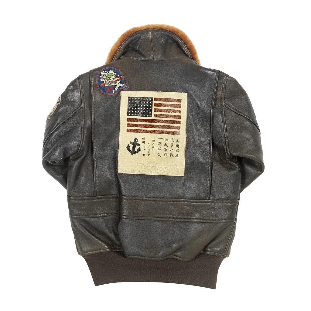 veste en cuir G-1 Top Gun pour Femme COCKPIT USA AVIREX