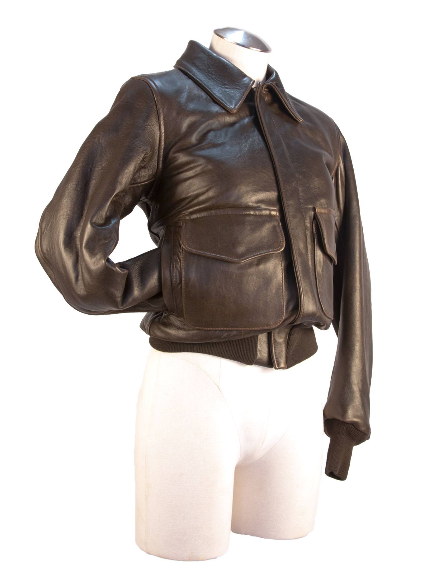 Blouson en cuir A-2 WASP pour Femme COCKPIT - AVIREX