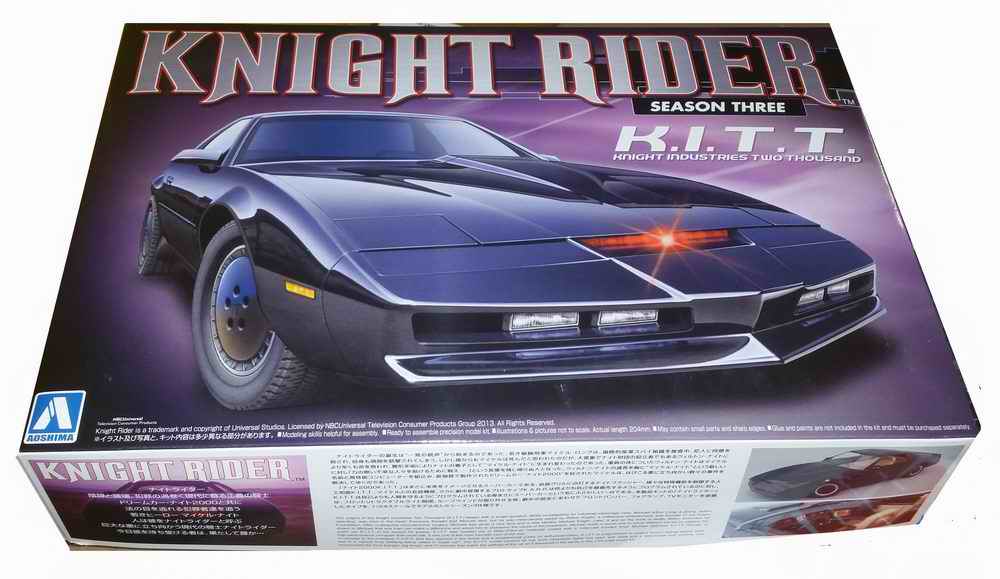 Maquette kit Voiture K2000 KITT saison 3 PONTIAC FIREBIRD KNIGHT RIDER 1/24