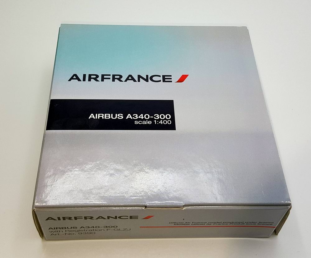 Maquete avion métal AIRBUS A340-300 AIR FRANCE 1/400