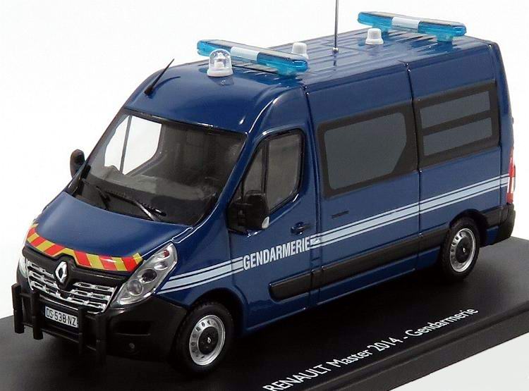 Miniature métal Renault MASTER GENDARMERIE NOREV 1/43