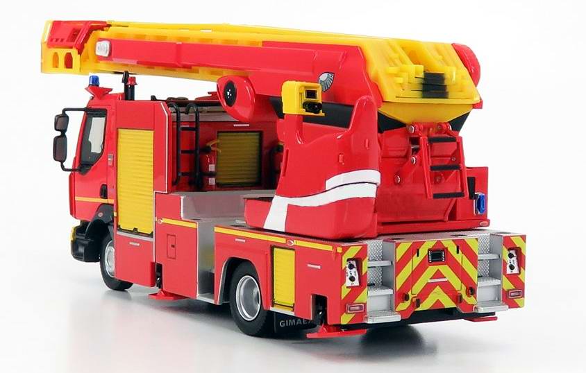 Camion pompier RENAULT D16 grande Echelle Riffaud Gimaex EPC 33 PRX-B 1/43 ELIGOR