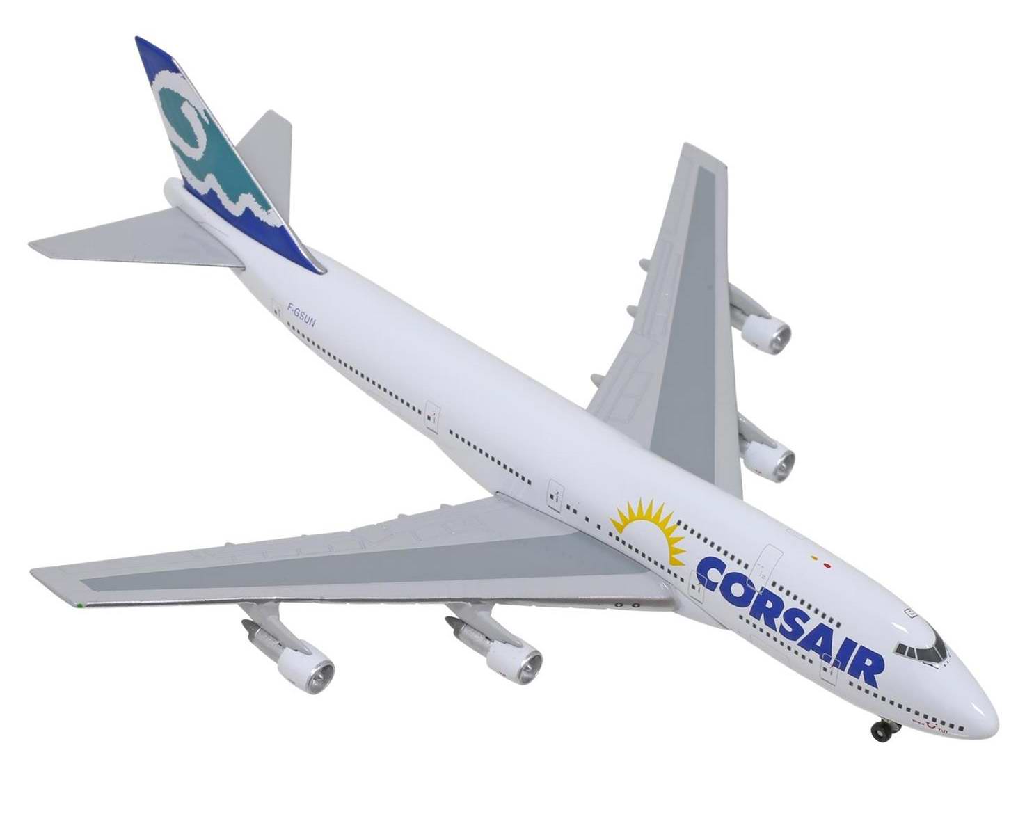 Maquette B747-400 CORSAIR F-GSEX 1/200