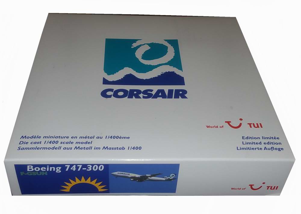 Maquette B747 CORSAIR 1/200