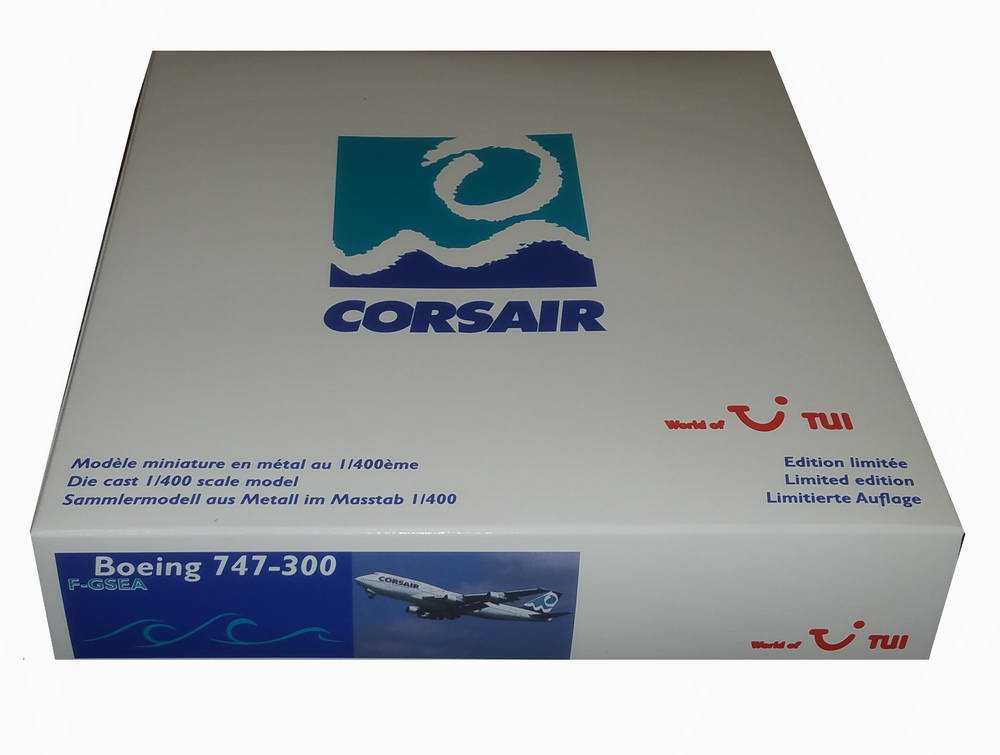 Maquette B747 CORSAIR 1/200