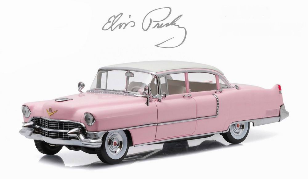 voiture miniature CADILLAC Fleetwood Elvis Presley 1955 Elvis Presley 1/18