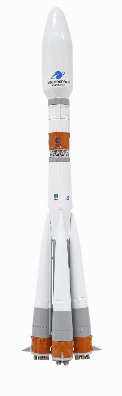 maquette Fusée Soyuz Arianespace au 1/100