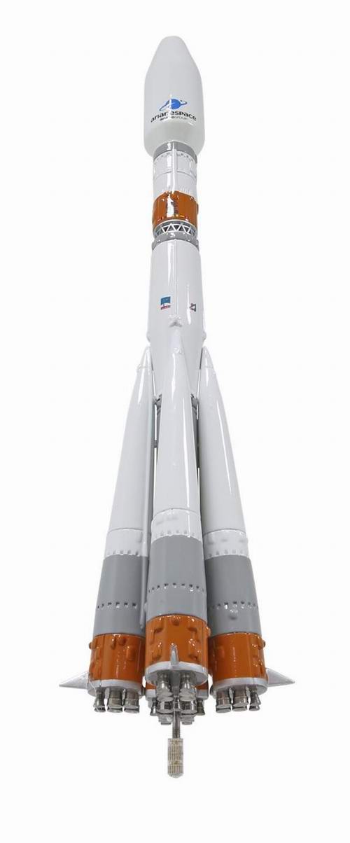 maquette Fusée Soyouz Esa Arianespace au 1/100