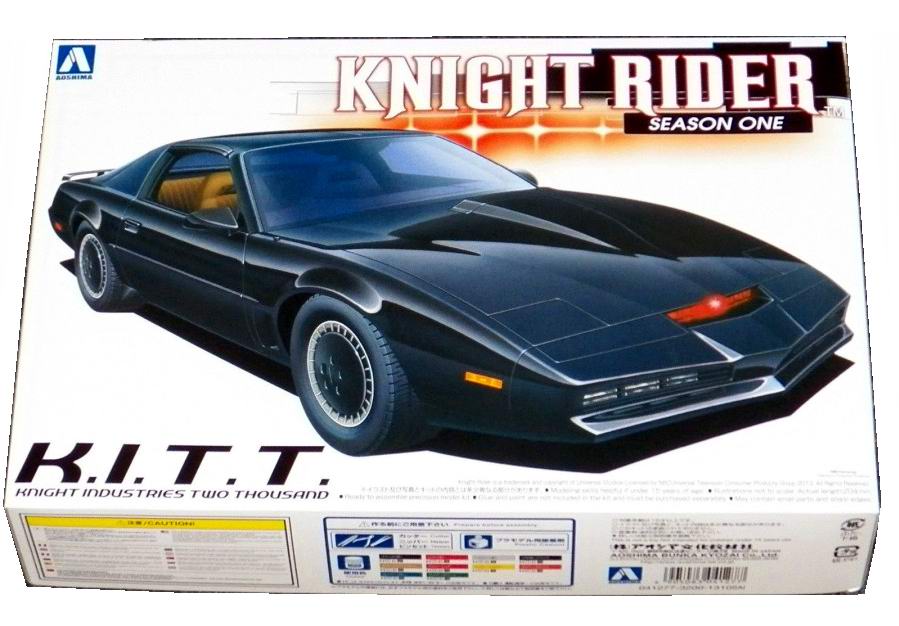 Maquette kit Voiture K2000 KITT PONTIAC FIREBIRD KNIGHT RIDER 1/25