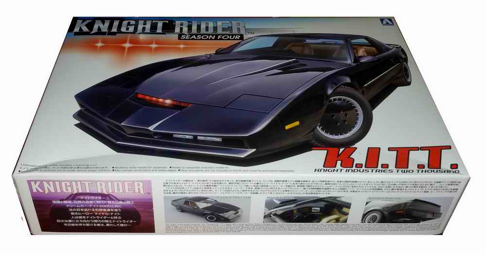 Maquette kit Voiture K2000 KITT saison 4 PONTIAC FIREBIRD KNIGHT RIDER 1/24