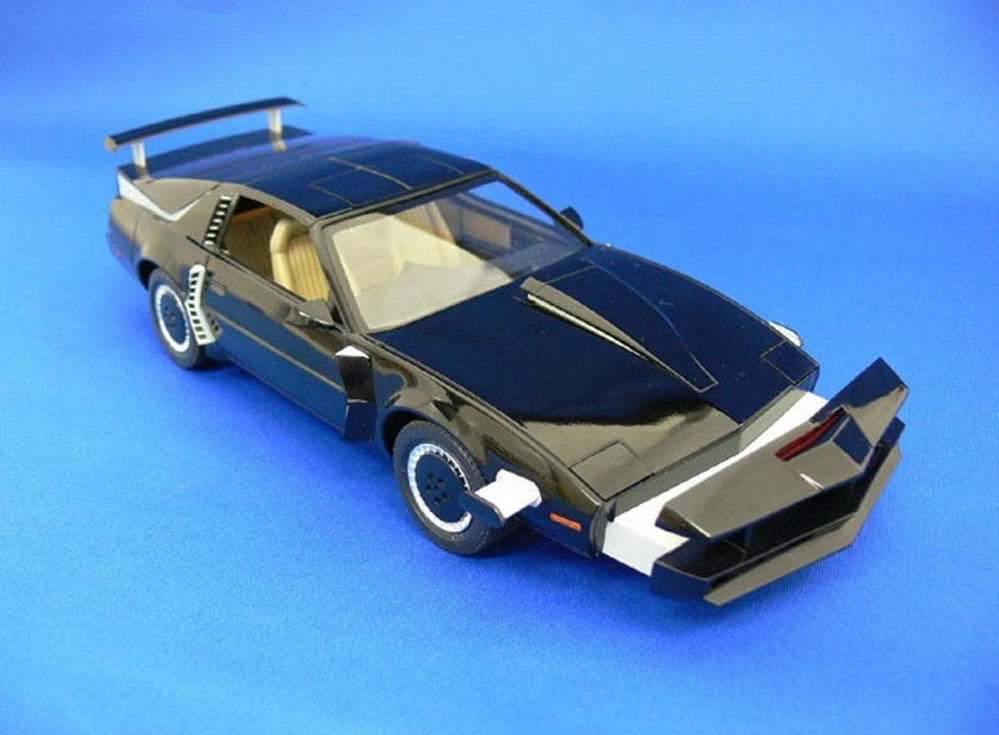 Maquette kit Voiture K2000 KITT SPM Super Poursuite Mode PONTIAC FIREBIRD KNIGHT RIDER 1/24