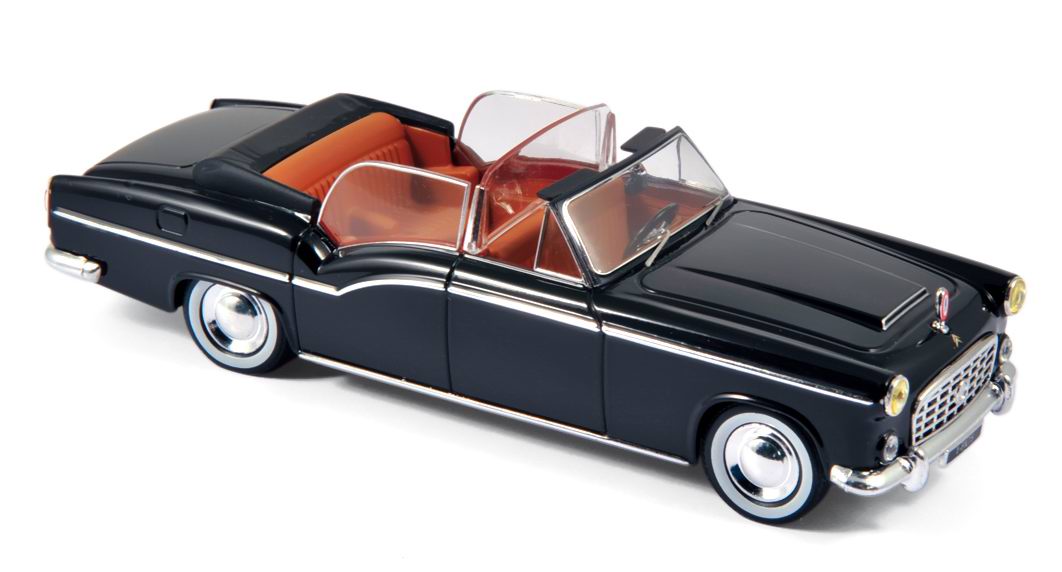 CITROEN 15/6 Chapron René Coty 1957 - Black 1/43 NOREV