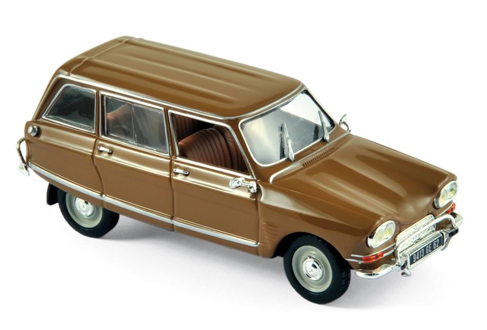 CITROEN Ami 6 Club Break de 1968 Or Foncé 1/43 NOREV