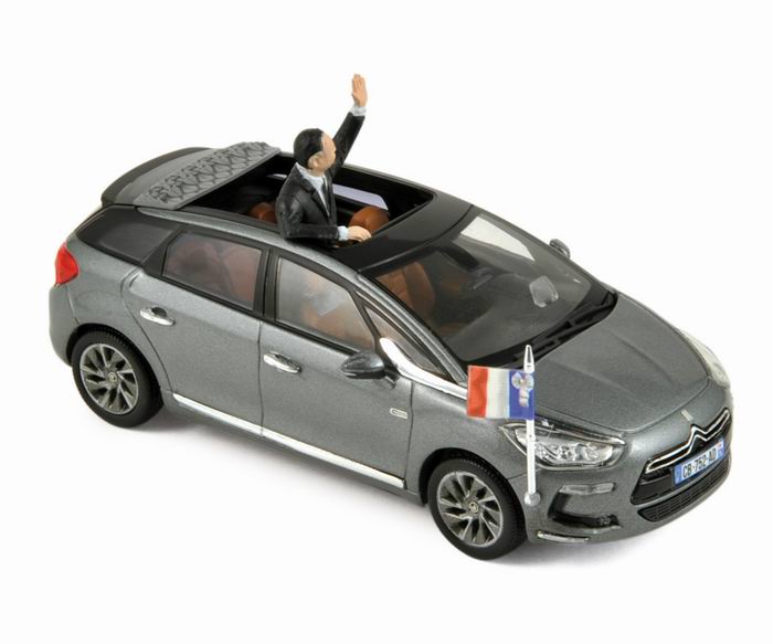 CITROEN DS5 Présidentielle République Française 2012 Avec Figurine du Président NOREV 1/43