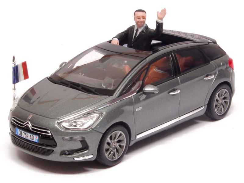 CITROEN DS5 Présidentielle République Française 2012 Avec Figurine du Président François Hollande NOREV 1/43