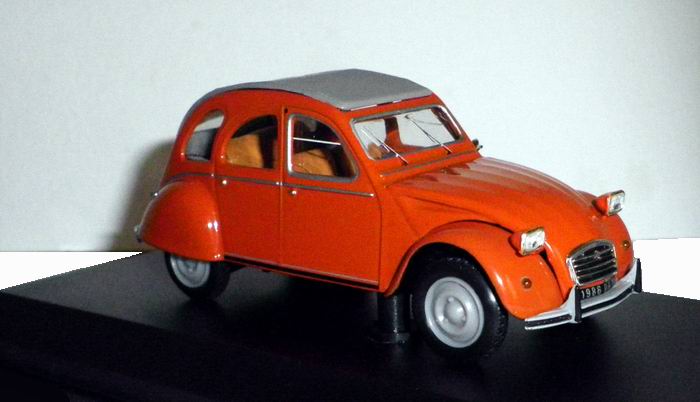 CITROËN 2CV 6 Orange 1975 - NOREV 1/43