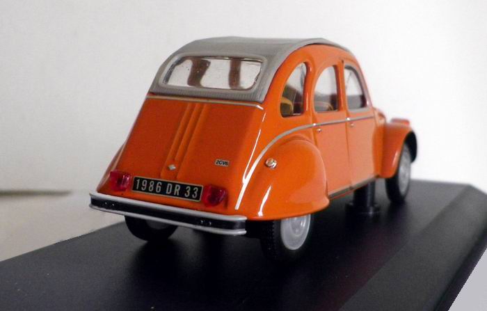 CITROËN 2CV 6 Orange 1975 - NOREV 1/43