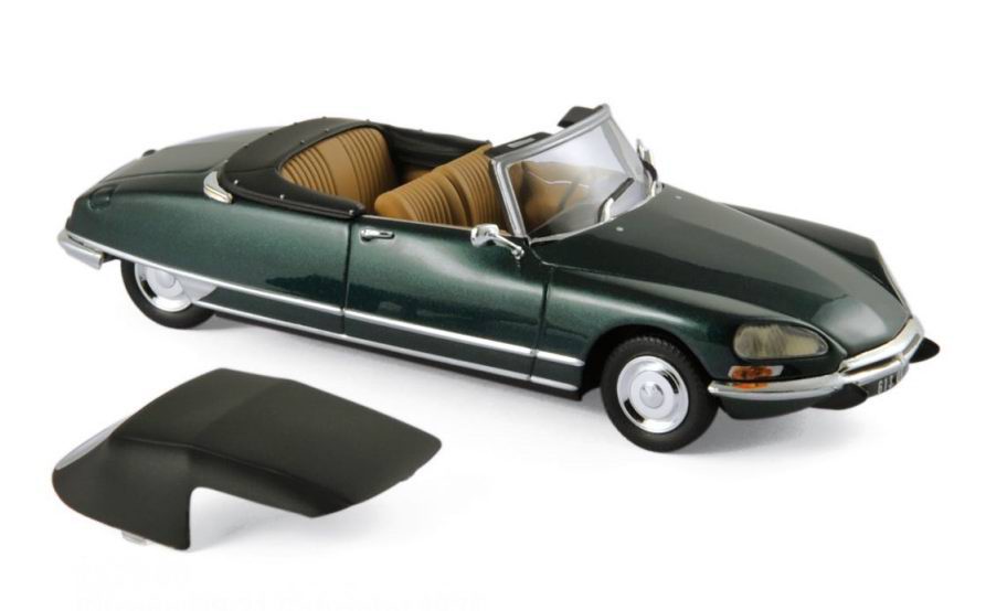 Voiture miniature CITROEN DS 21 Cabriolet Vert Forêt 1/43 NOREV