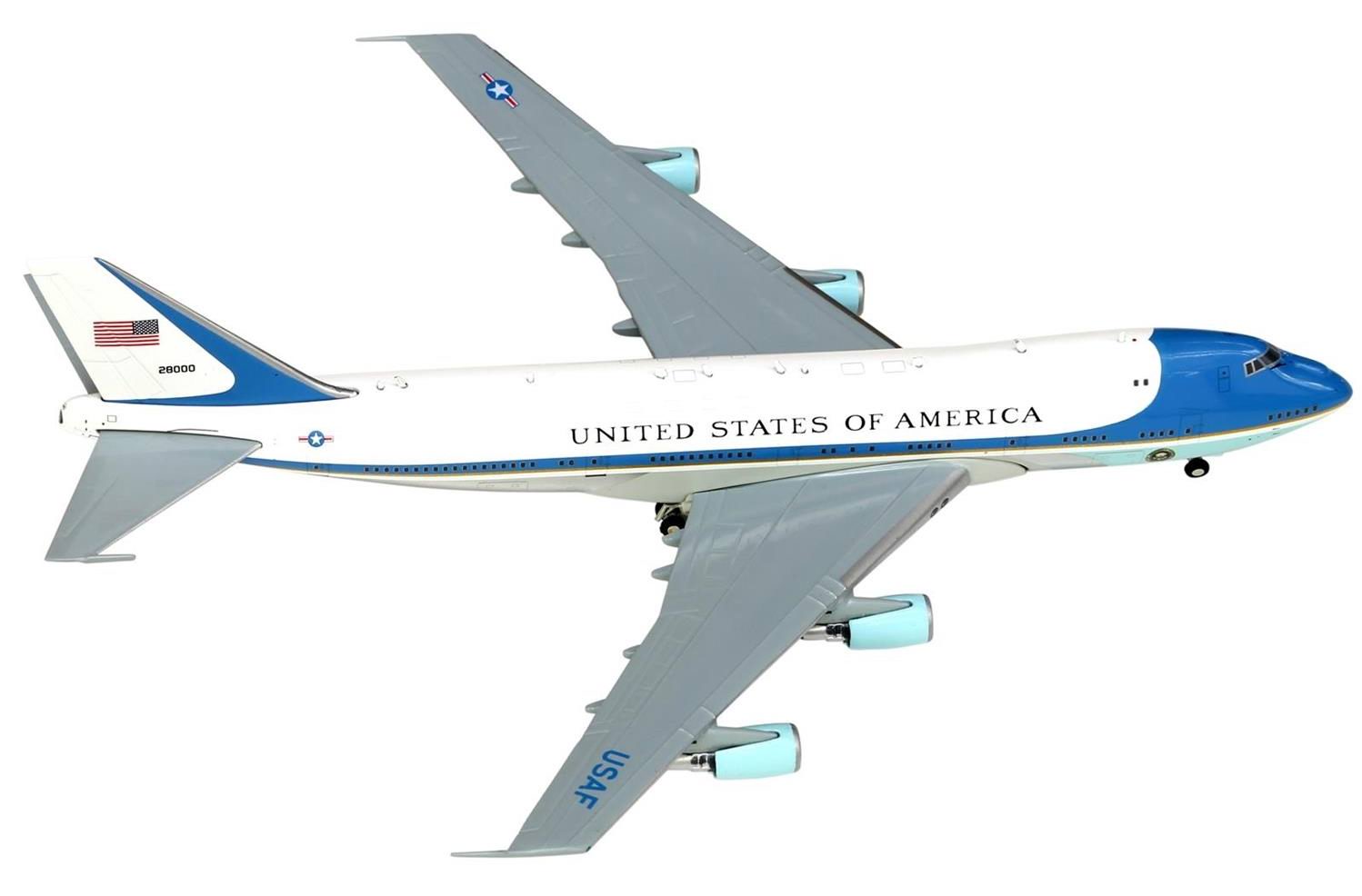 BOEING 747-200 AIR FORCE ONE 28000 1/400
