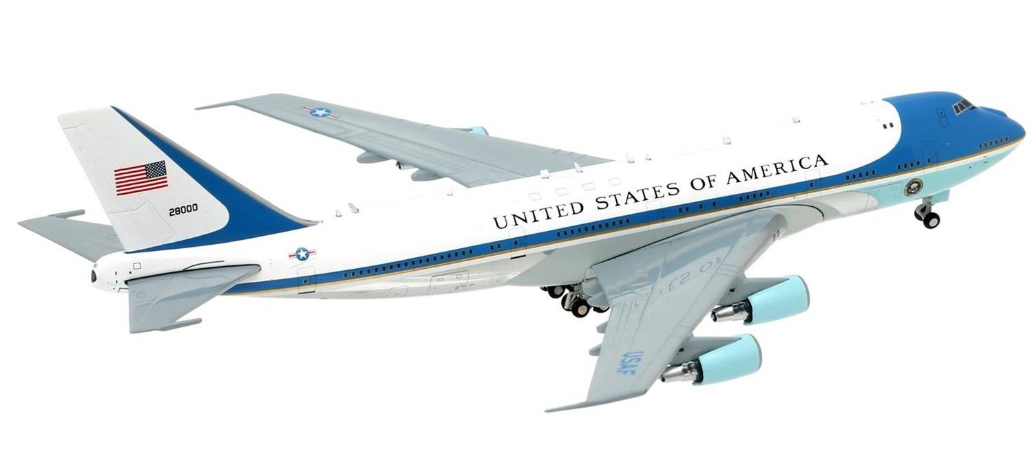 Maquette BOEING 747-200 AIR FORCE ONE 1/400