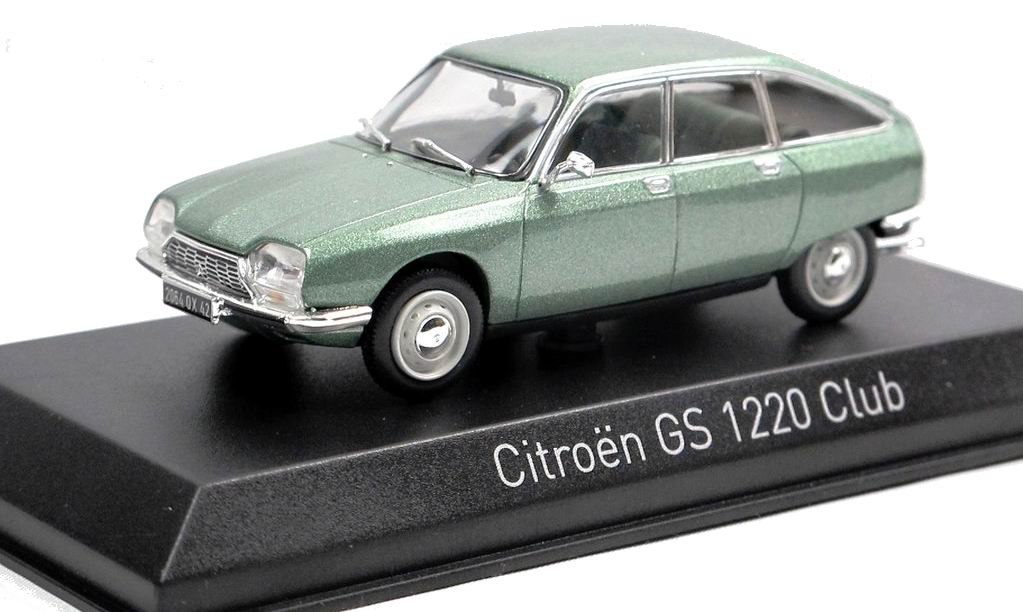 Voiture Miniature CITROEN GSClub 1220 Vert Norev 1/43