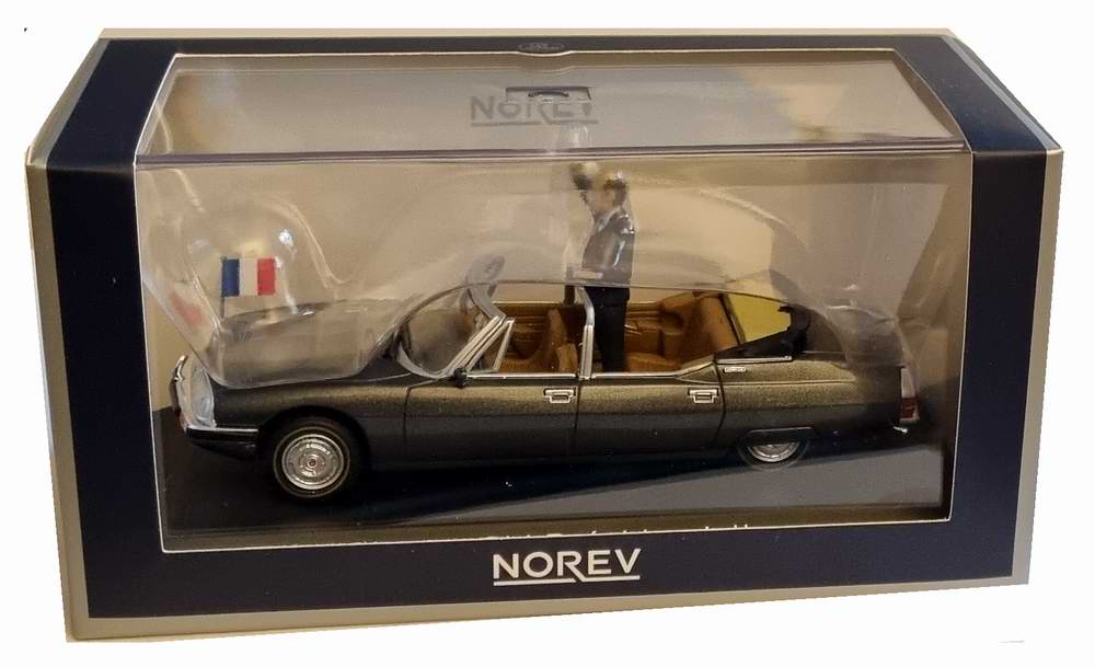 Voiture miniature métal CITROEN SM Présidentielle François Miterrand Norev 1/43