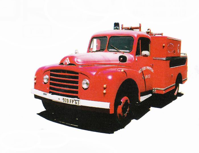 CITROËN T46 Pompiers Pompe Guinard 1962 1/43 NOREV