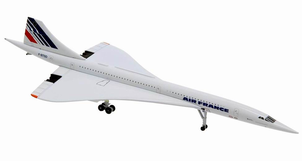 Maquette Concorde Air France F-BTSD 1/400