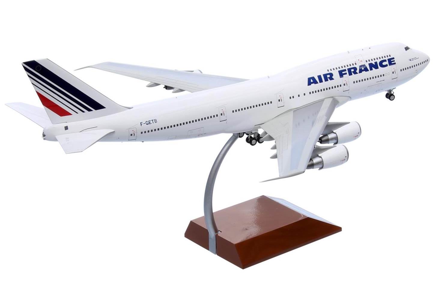 Maquette Boeing 747-300 Air France en Métal 1/200 immatriculé F-GETB 