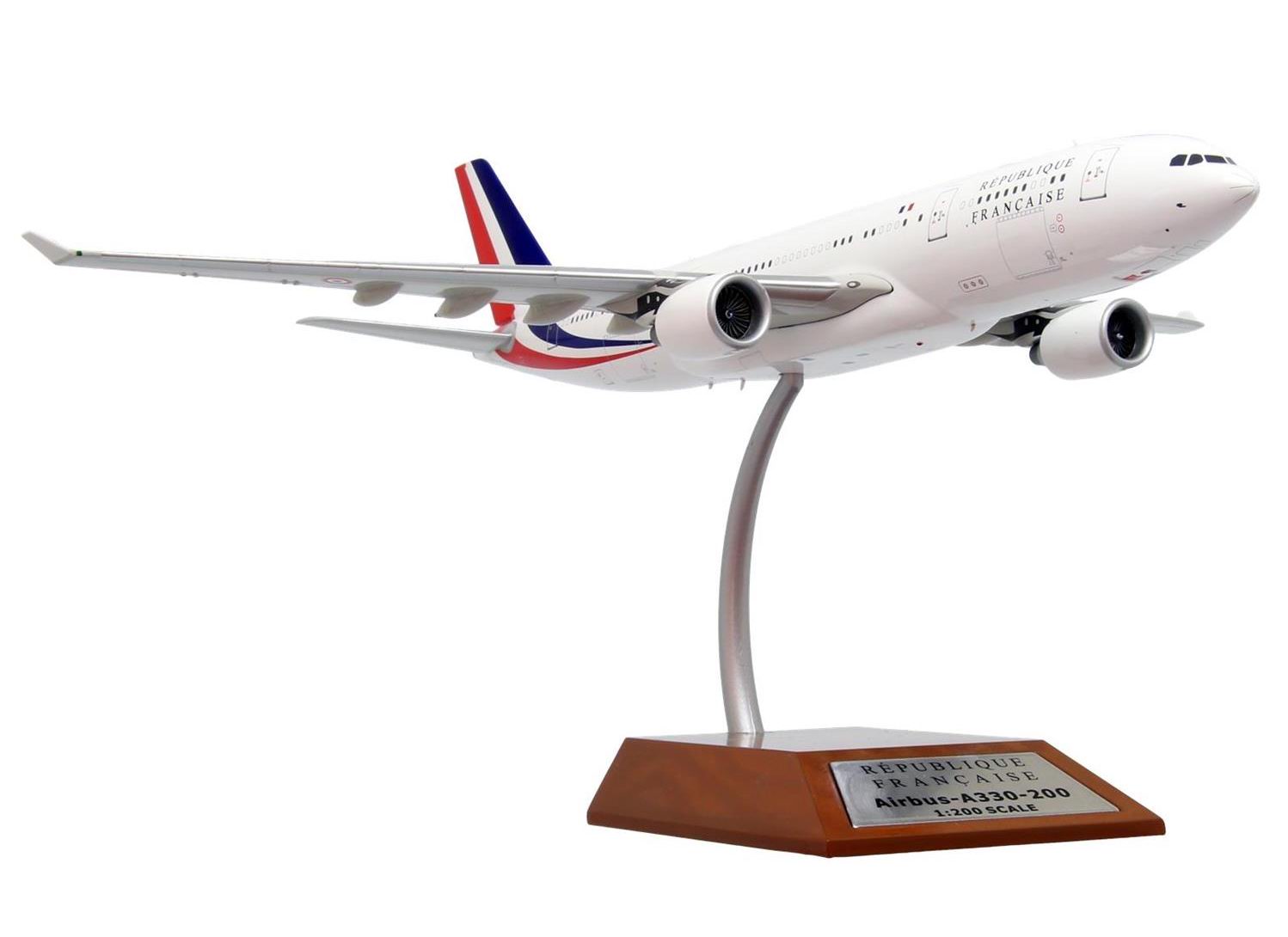 Maquette AIRBUS A330-200 Présidentielle République Française FRANCE 1/200