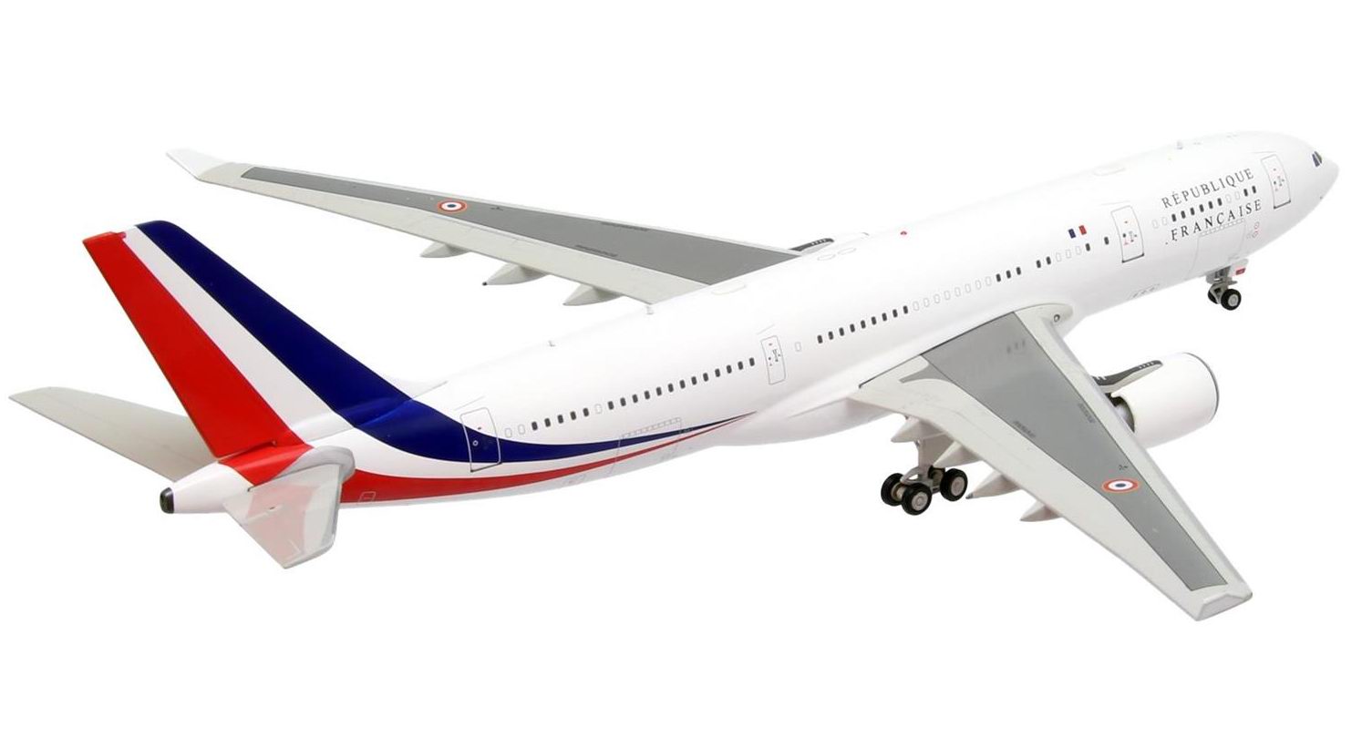 Maquette AIRBUS A330-200 Présidentielle République Française FRANCE 1/200