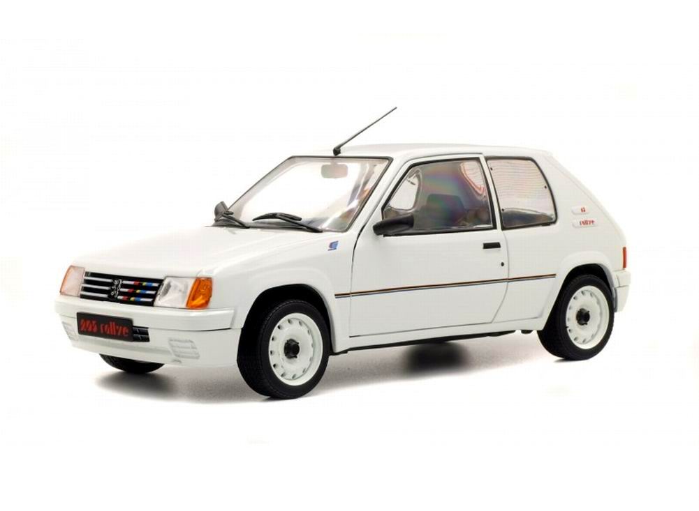 Voiture Miniature PEUGEOT 205 Rallye de 1987 Solido 1/18