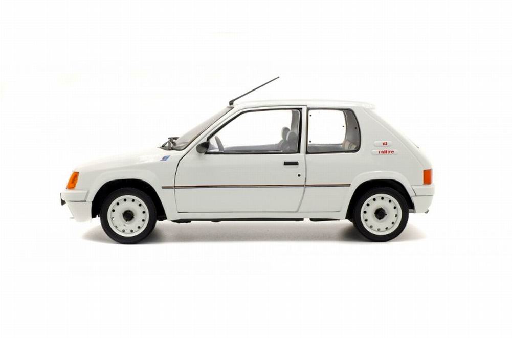 Voiture Miniature PEUGEOT 205 Rallye de 1987 Solido 1/18