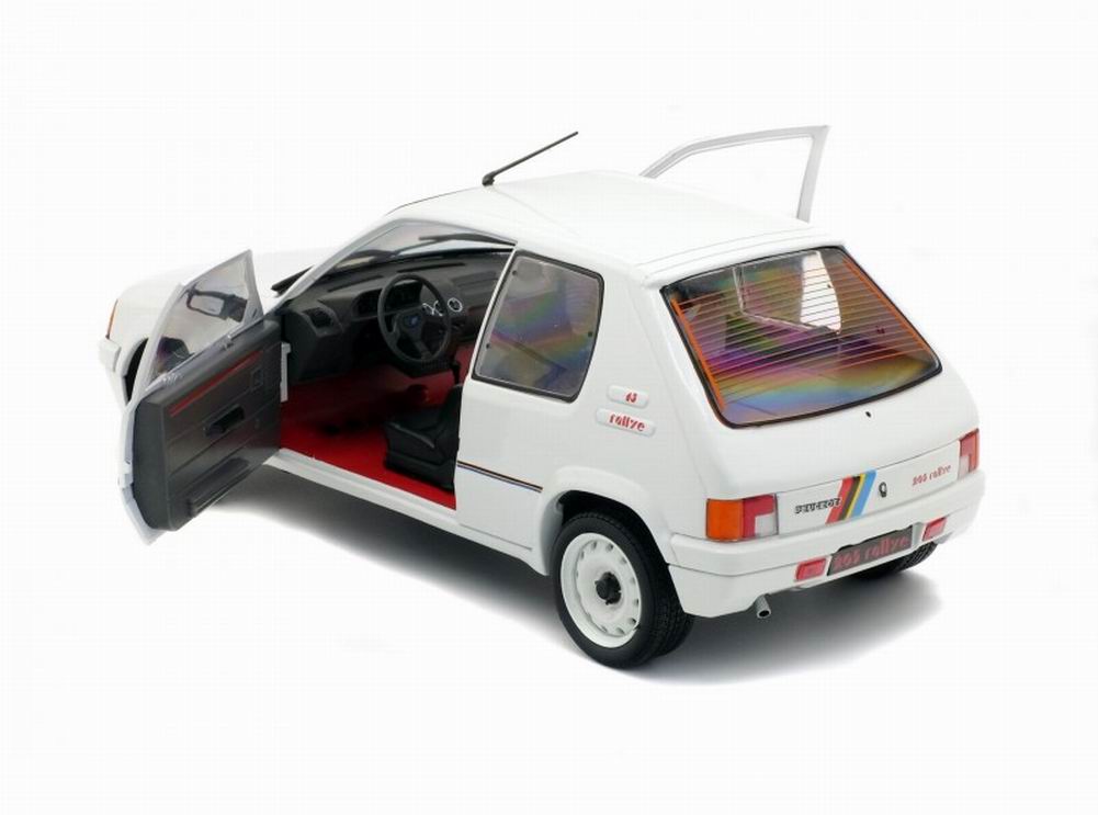Voiture Miniature PEUGEOT 205 Rallye de 1987 Solido 1/18