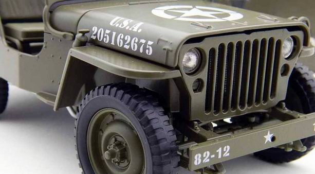 JEEP Willys US Army 1/18