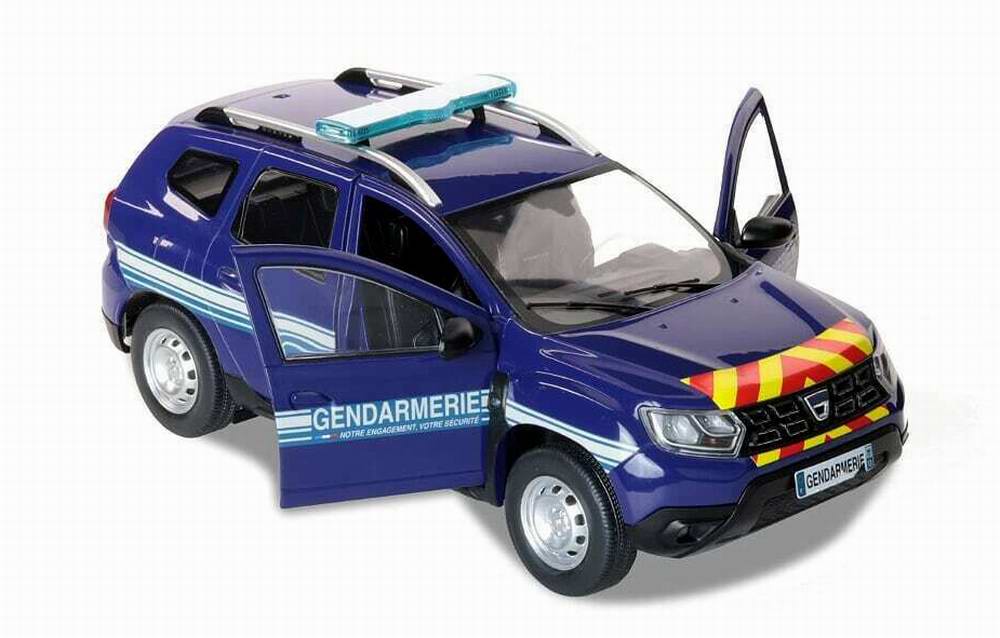 Voiture Miniature DaciaDuster GENDARMERIE NATIONALE 1/18