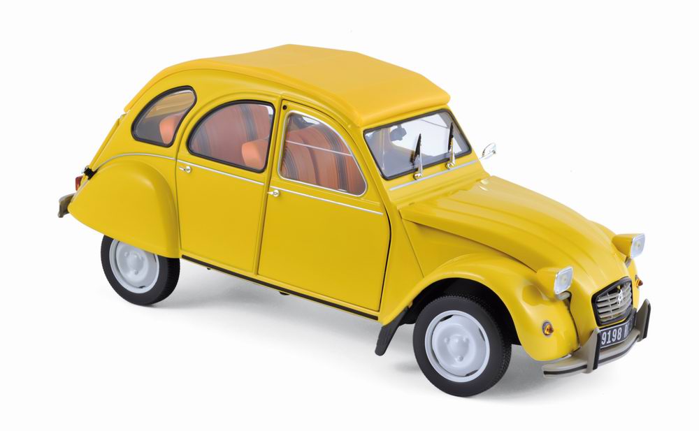 Voiture miniature CITROEN 2CV 6 club 1/18 NOREV