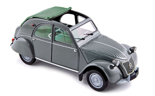 voiture miniature CITROEN 2CV AZL Malle Bombée 1957 1/18 NOREV