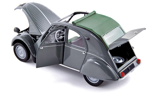 voiture miniature CITROEN 2CV AZL Malle Bombee 1957 1/18 NOREV