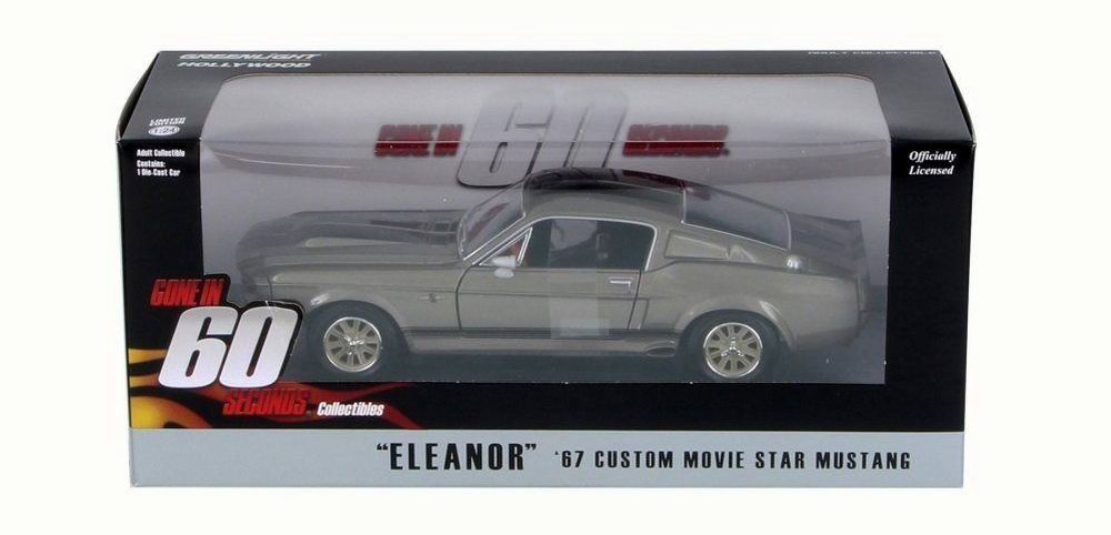 Voiture FORD MUSTANG Shelby GT 500E Eleanor 1967 60 Secondes Chrono