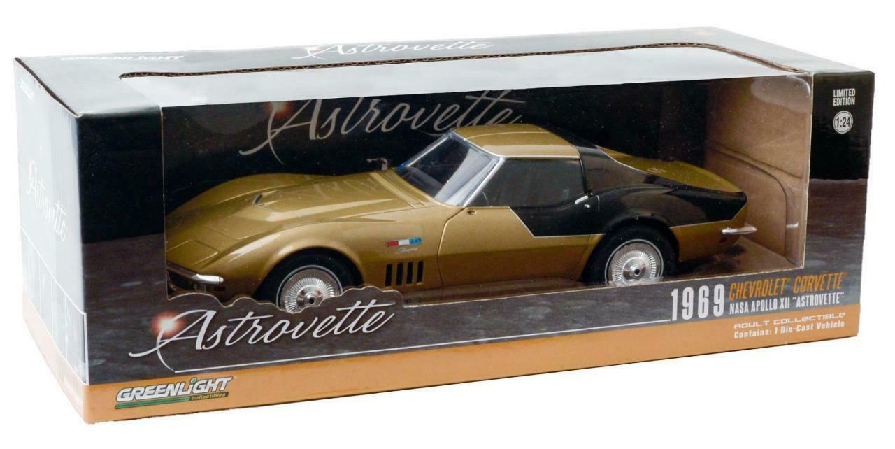 Voiture miniature jouet Voiture Chevrolet Corvette AstroVette NASA Astronaute Apollo XII au 1/24