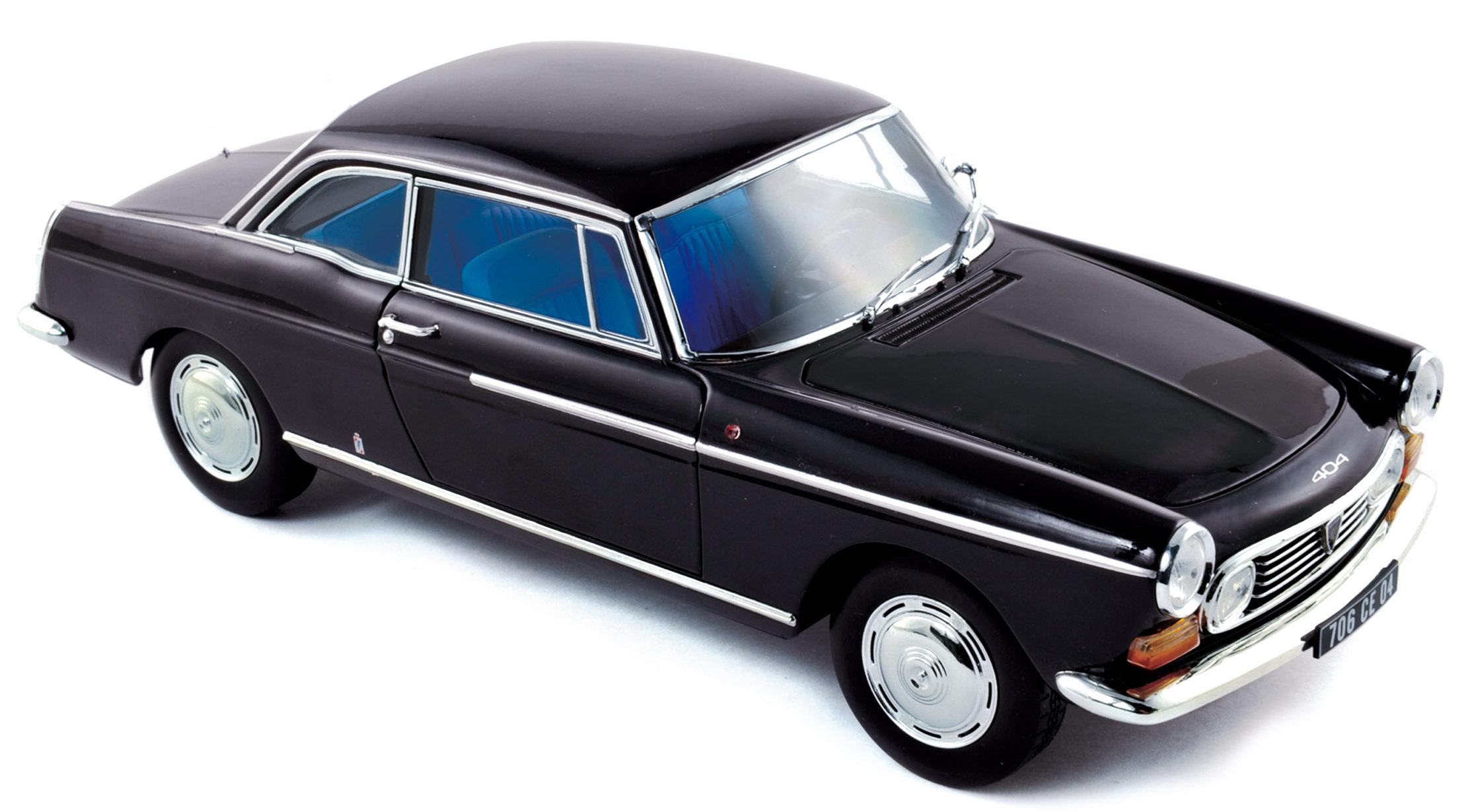 PEUGEOT 404 coupé noir 1967 NOREV 1/18