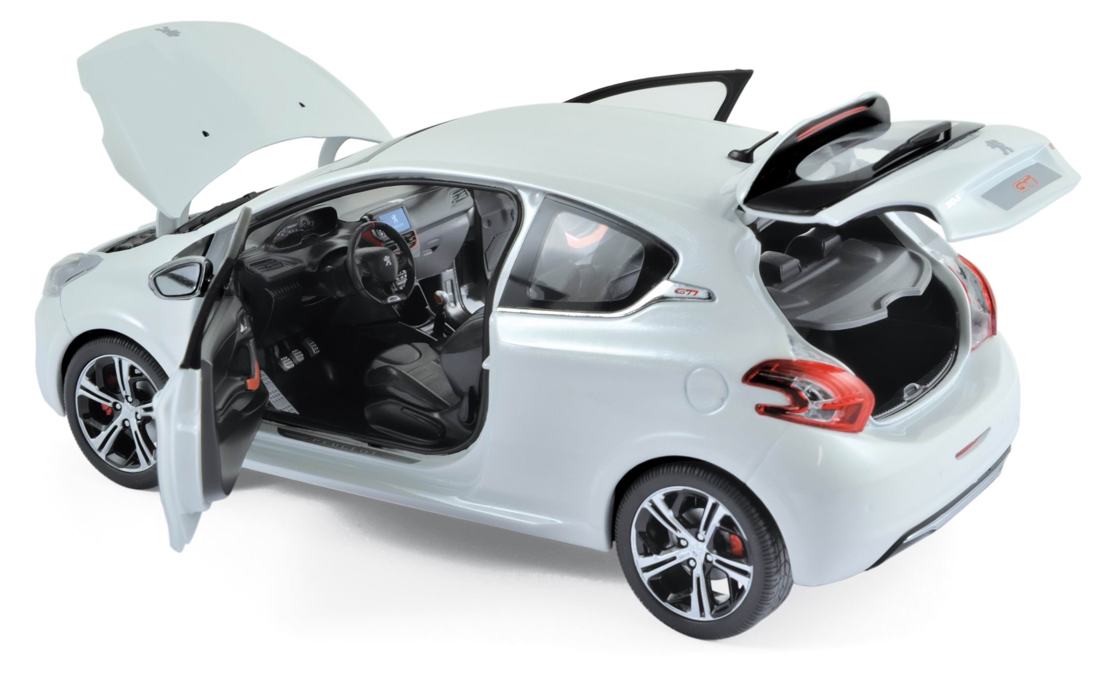 Voiture Miniature PEUGEOT 208 GTI 2013 NOREV 1/18