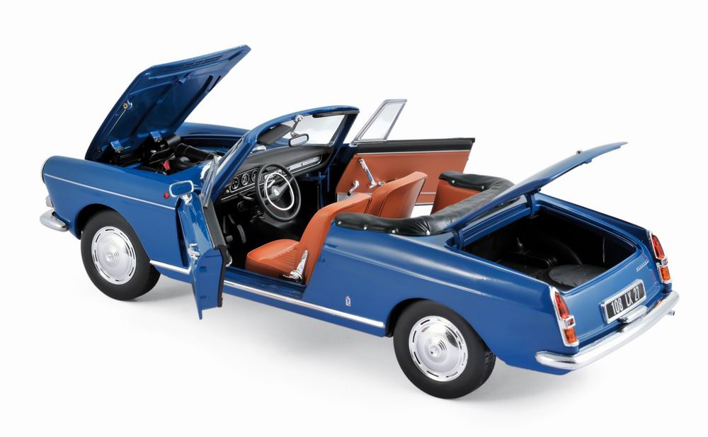 Voiture miniature PEUGEOT 404 Cabriolet 1967 NOREV 1/18