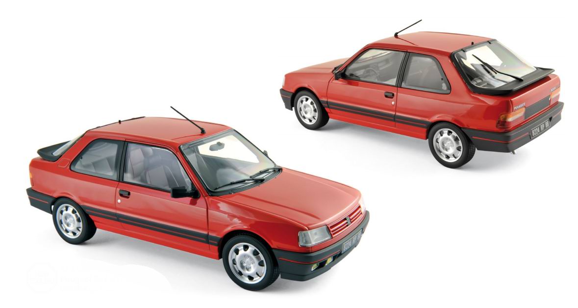 Voiture miniature PEUGEOT 309 GTI NOREV 1/18