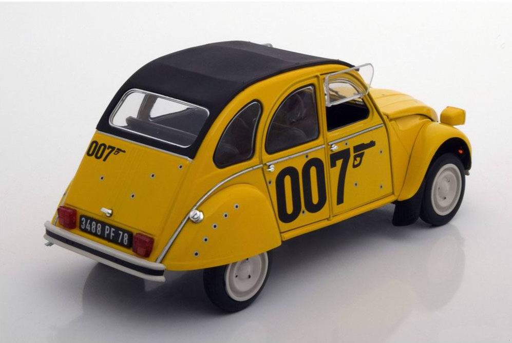 Voiture Citroën 2CV6 James Bond 007 Rien que Pour Vos Yeux 1/18